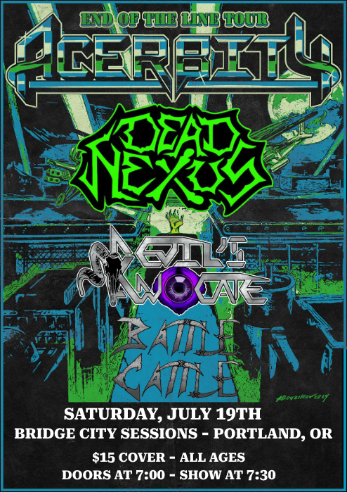 Bridge City Sessions Show Flyer