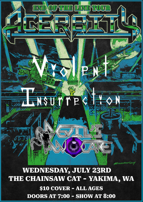 The Chainsaw Cat Show Flyer